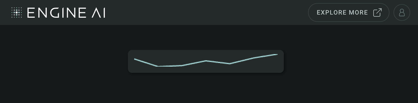 vertical tile with line chart item